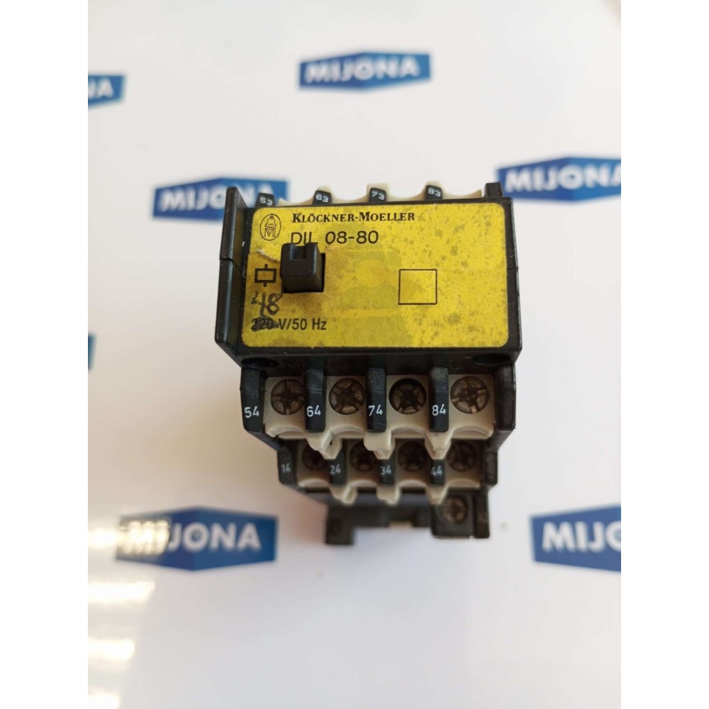 Klöckner Moeller DIL 08 80 48V 50HZ DIL0880 Klöckner Moeller DIL 08 80 48V 50HZ DIL0880