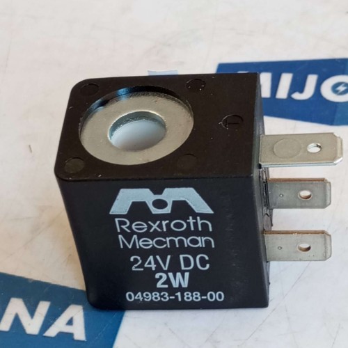 Rexroth Mecman 24V DC 2W 04983-188-00  04983 188 00  0498318800 NEW OLD STOCK