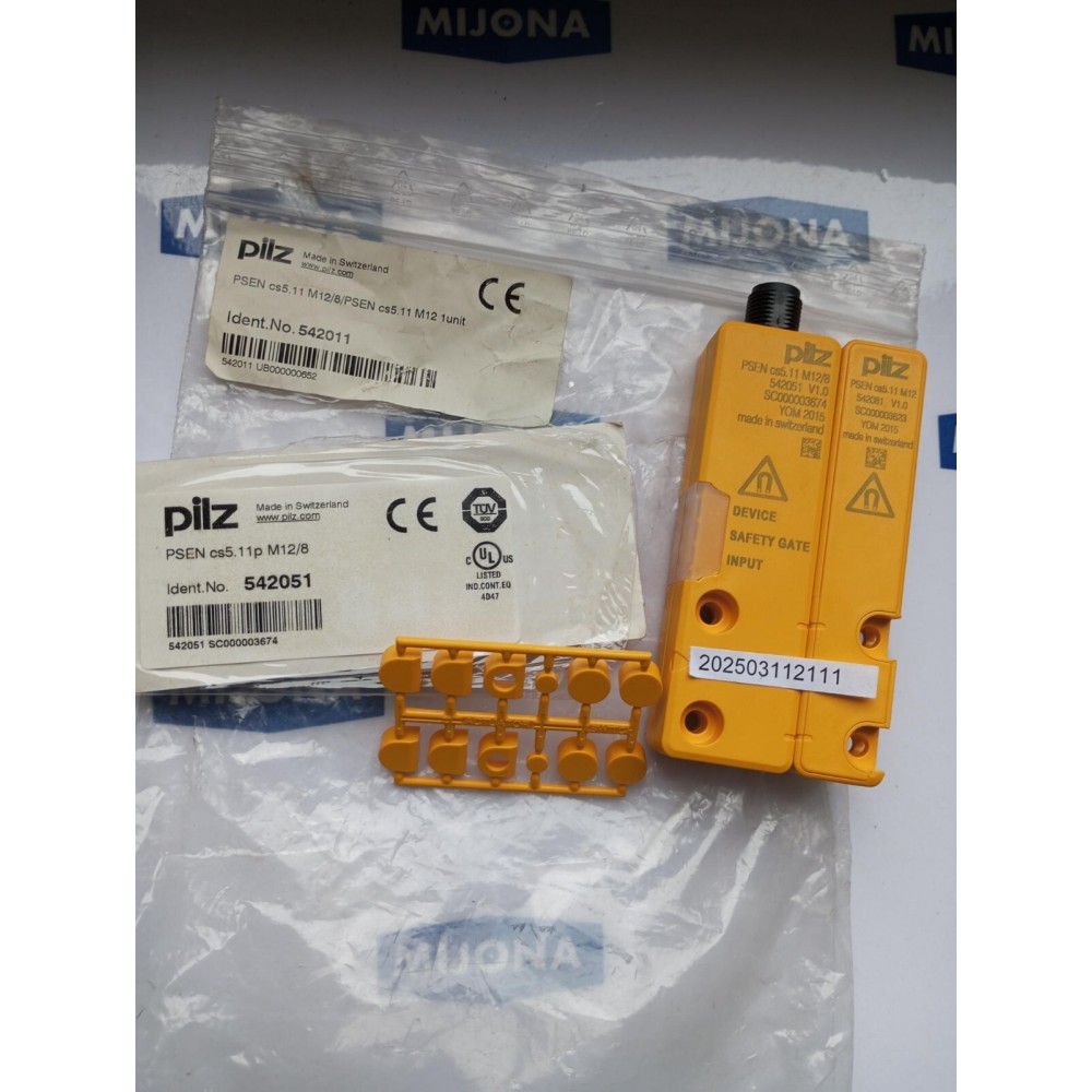 Pilz PSEN cs5.11 M12/8 542051 PSEN cs5.11 M12 542081 Switch new old stock Pilz PSEN cs5.11 M12/8 542051 PSEN cs5.11 M12 542081 Switch new old stock