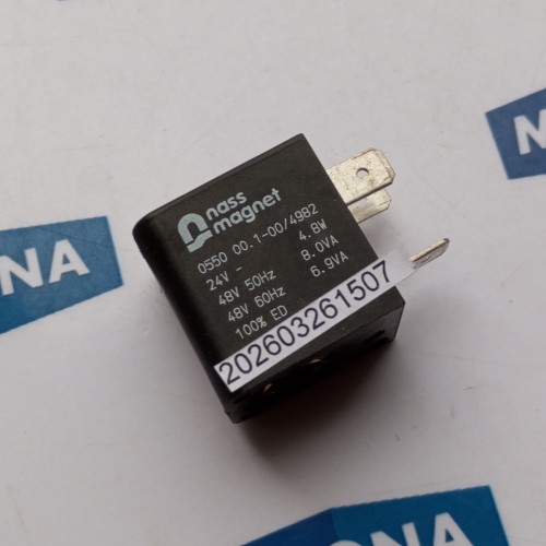 NASS MAGNET 0550 00 1 00 4982 24V 4,8W 48V 50HZ 8VA48V 60HZ 6,9VAnew old stock