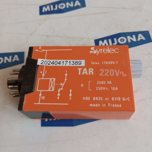 SYRELEC 170409 F RELAY  2500 VA 250V 10A  31 83 64 44
