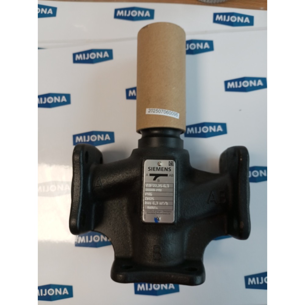 SIEMENS VXF22 25 6 3 3-port valve PN6 DN25 VXF22.25-6.3 NEW OLD STOCK SIEMENS VXF22 25 6 3 3-port valve PN6 DN25 VXF22.25-6.3 NEW OLD STOCK