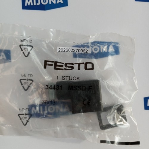 Festo 34431 MSSD F PLUG SOCKET MSSD-F Festo 34431 MSSD F PLUG SOCKET MSSD-F