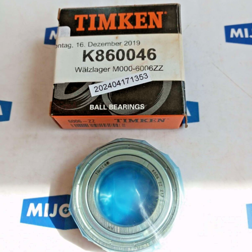 TIMKEN 6006 ZZ BEARING 6006-ZZ  NEW OLD STOCK