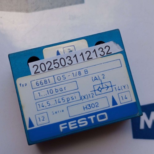 FESTO OS-1/8-B 6681 NEW OLD STOCK