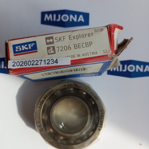 SKF EXPLORER 7206 BECBP Single row angular contact ball bearing (new old stock)