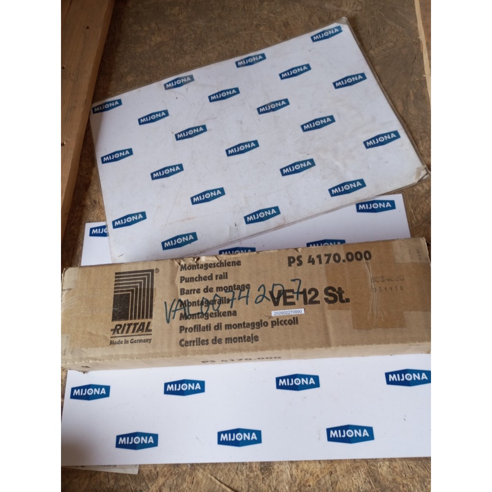 Rittal VE12 PS 4170.000 PUNCHED RAIL Rittal VE12 PS 4170.000 PUNCHED RAIL