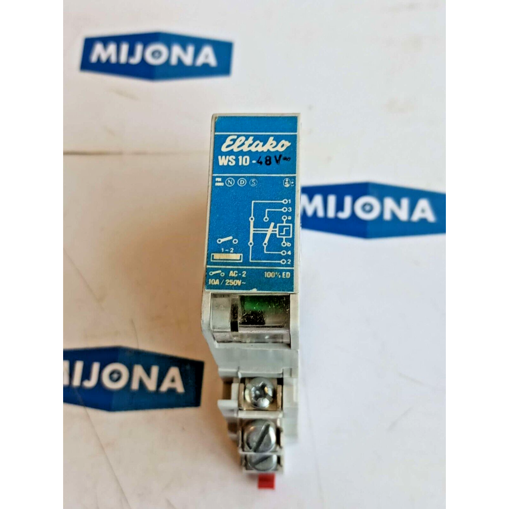 ELTAKO WS 10 RELAY 48V 10A 250V AC 2 WS10