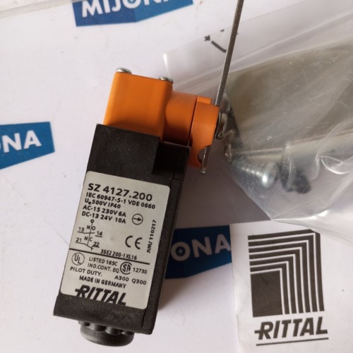 Rittal SZ 4127 200 Türkontaktschalter Door contact switch AC15 DC13New old stock