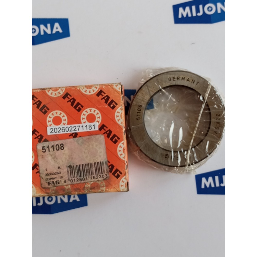 FAG 51108 Deep groove ball bearings NEW OLD STOCK FAG 51108 Deep groove ball bearings NEW OLD STOCK