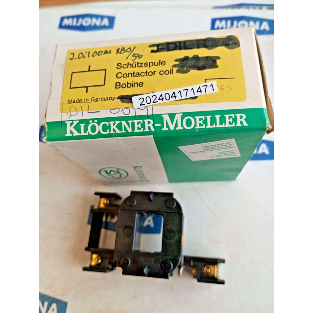Klöckner Moeller J DIL 00M  220V 50HZ 240V 60HZ COIL J-DIL 00M NEW OLD STOCK