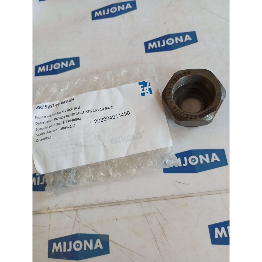 ECKOLD 064501 09/17 PUNCH RECEPTACLE EBZ SYSTEC NEW OLD STOCK