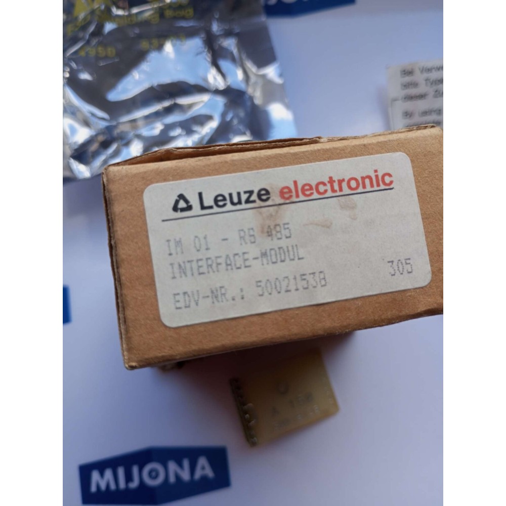 Leuze ELECTRONIC A 150  IM 01 RS 485 INTERFACE MODULE 50021538 LNEW OLD STOCK