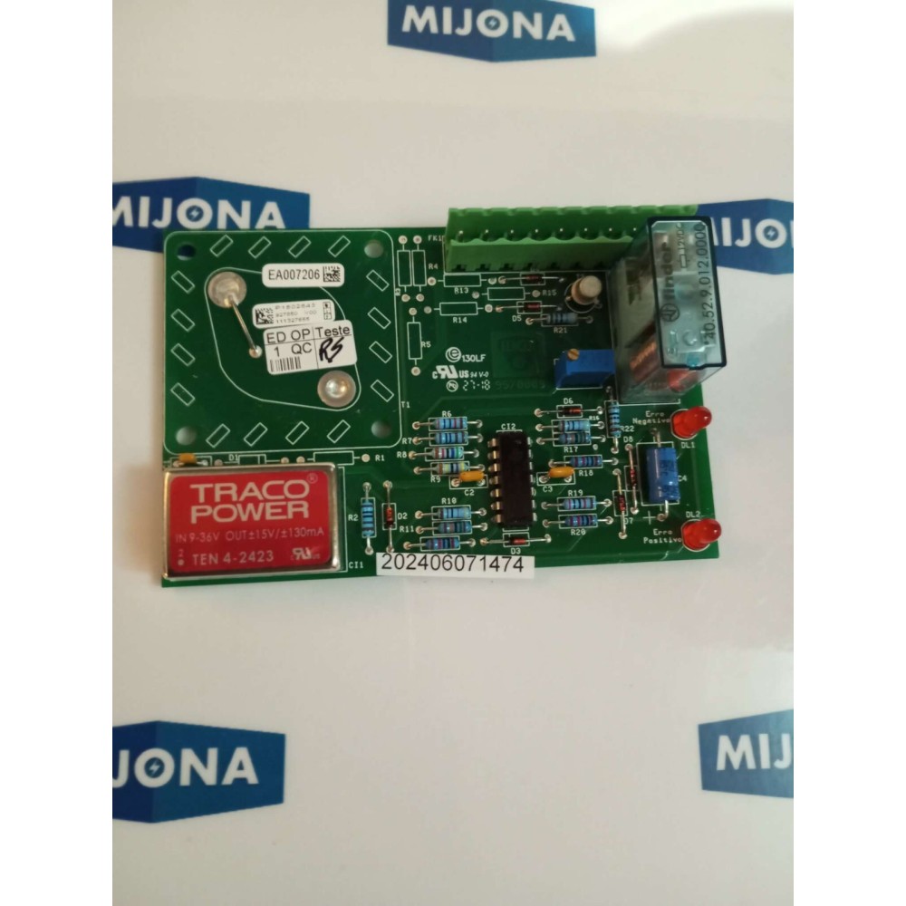 EFACEC 95/0009 94 V-0 27-18 BOARD MODULE EA007206 EFACEC 95/0009 94 V-0 27-18 BOARD MODULE EA007206