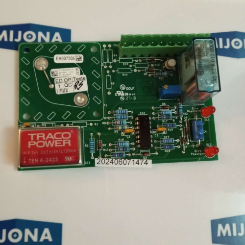 EFACEC 95/0009 94 V-0  27-18 BOARD MODULE EA007206