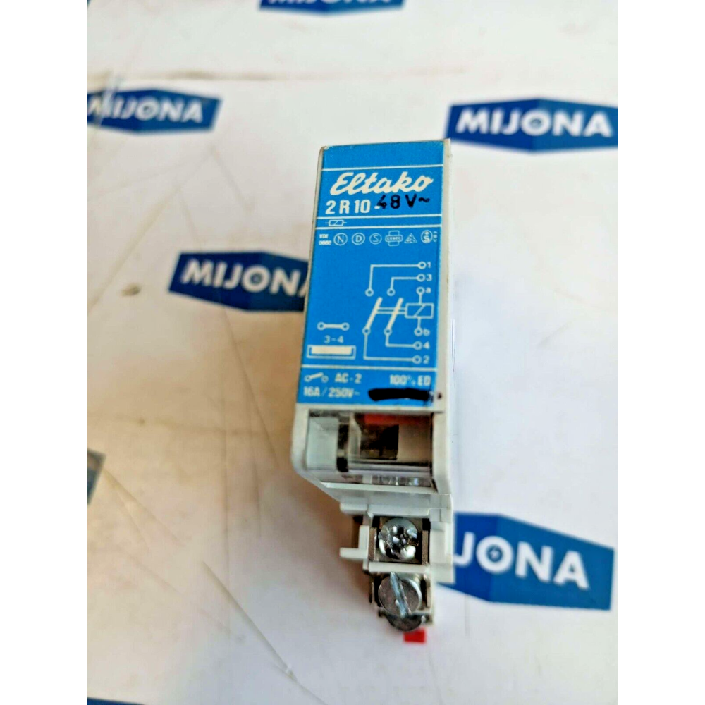 ELTAKO 2 R 10 RELAY 48V 16A 250V AC-2 2R10