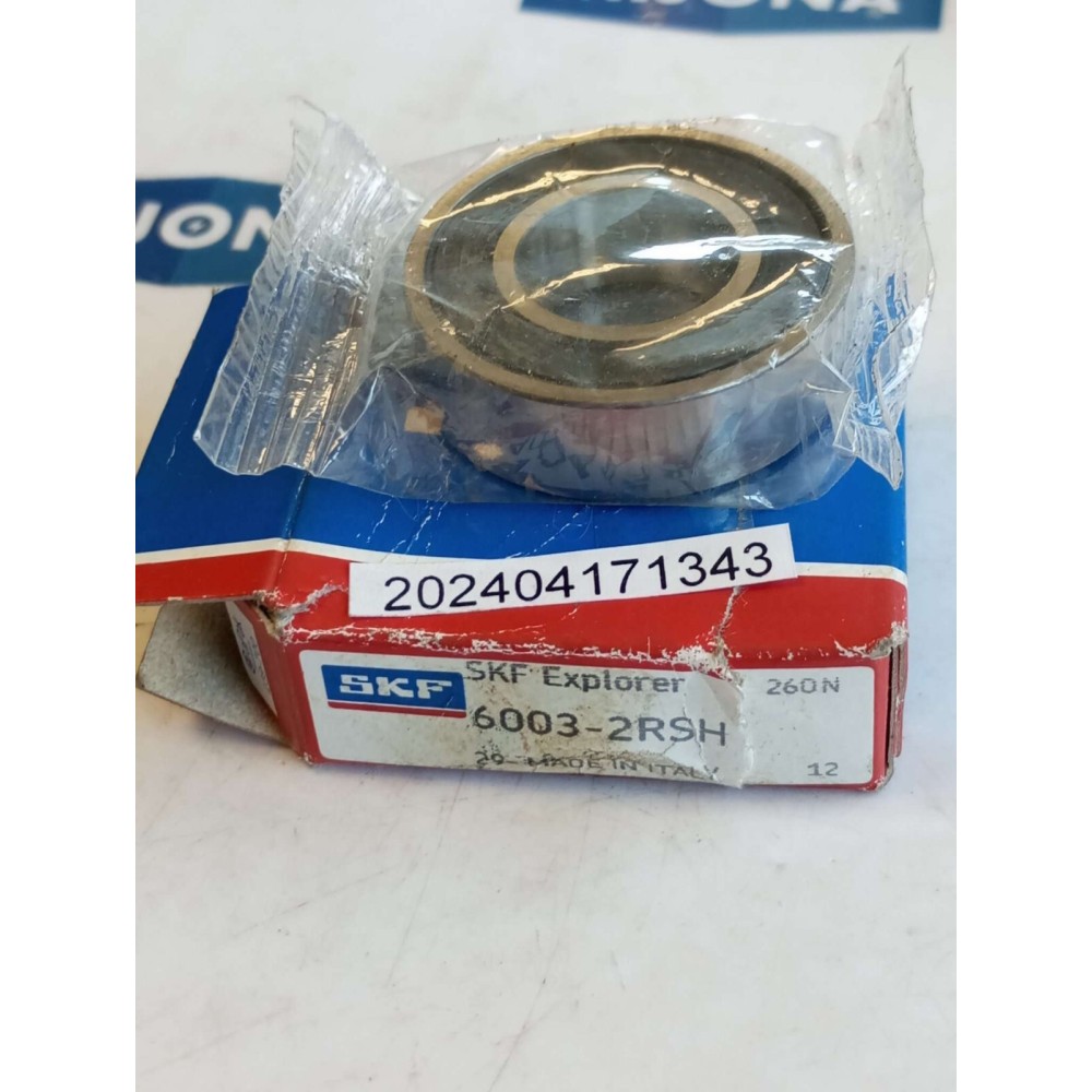 SKF EXPLORER 6003 2RSH BEARING 6003-2RSH  (new old stock)