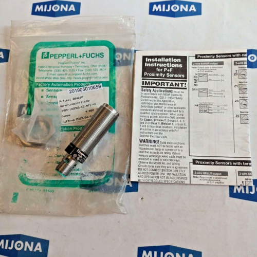 Pepperl + Fuchs NMB5 18GM65 E2 NFE V1 PROXMITY Sensor 10 30VDC NEW OLD STOCK Pepperl + Fuchs NMB5 18GM65 E2 NFE V1 PROXMITY Sensor 10 30VDC NEW OLD STOCK