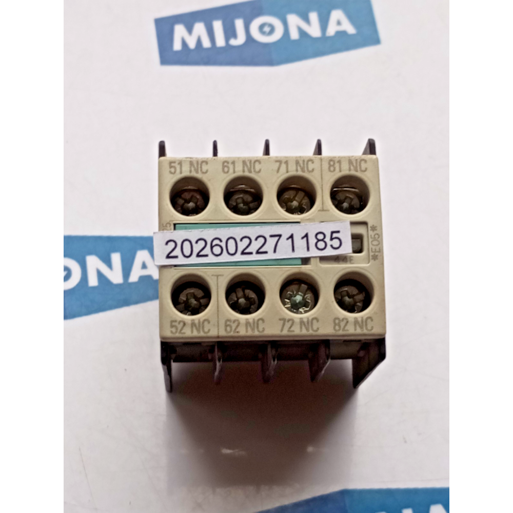 SIEMENS 3RH1911 1GA04 690V 12 10A  Auxiliary contact block  3RH1911-1GA04
