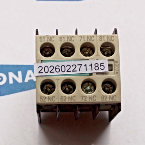 SIEMENS 3RH1911 1GA04 690V 12 10A Auxiliary contact block 3RH1911-1GA04 SIEMENS 3RH1911 1GA04 690V 12 10A Auxiliary contact block 3RH1911-1GA04
