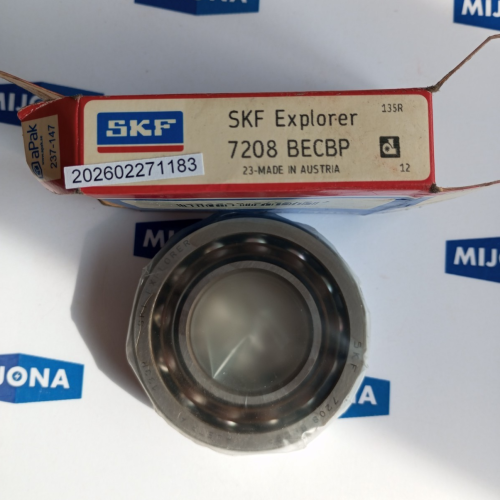 SKF EXPLORER 7208 BECBP Single row angular contact ball bearing (new old stock)