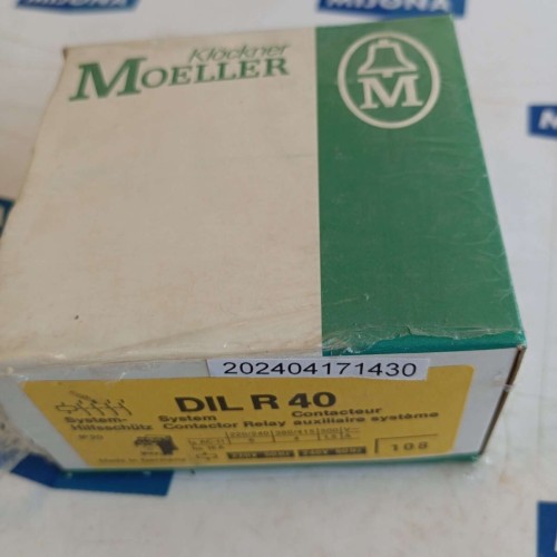 Klöckner Moeller CONTACTOR DIL R 40 COIL 220V 50HZ 240V 60HZ DILR40 Klöckner Moeller CONTACTOR DIL R 40 COIL 220V 50HZ 240V 60HZ DILR40