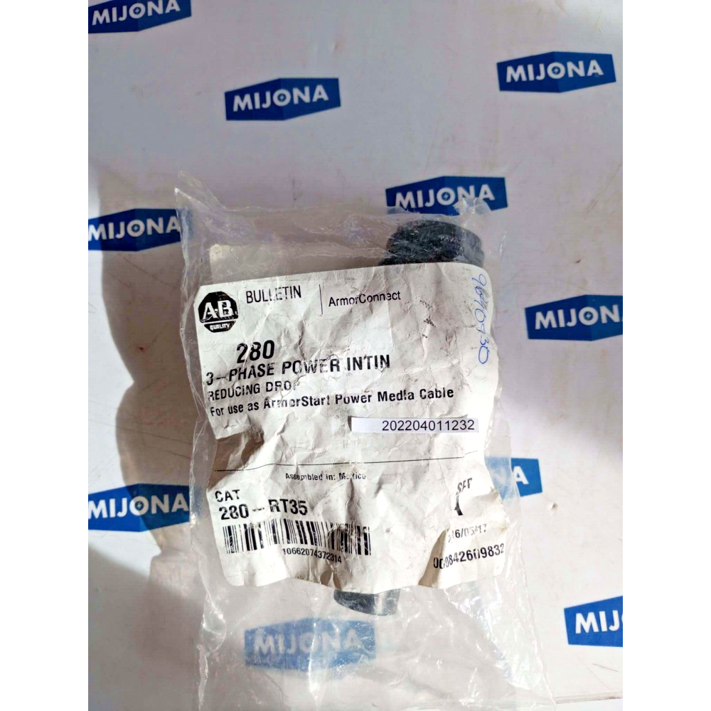 Allen Bradley 3 phase POWER INTIN REDUCING DROP  280 RT35 SER A
