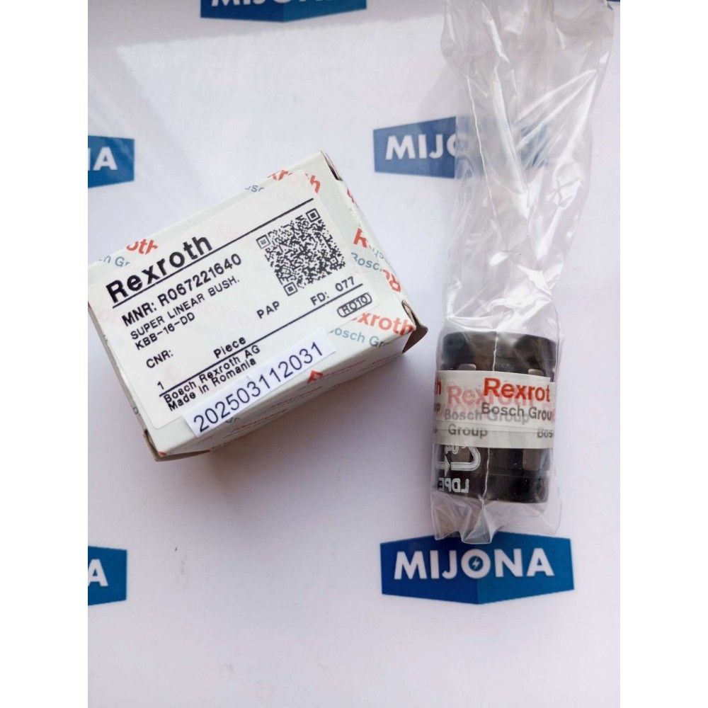 Rexroth MNR R067221640 COMPACT LINEAR BUSHING KBB 16 DD