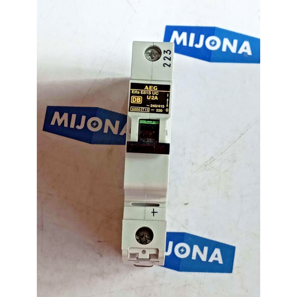 AEG ELFA E81S UC U2A 240 415V MINIATURE CIRCUIT BREAKER AEG ELFA E81S UC U2A 240 415V MINIATURE CIRCUIT BREAKER