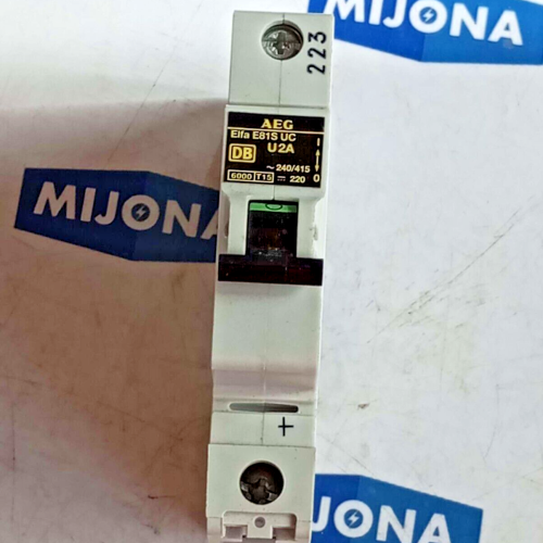 AEG ELFA E81S UC U2A 240 415V MINIATURE CIRCUIT BREAKER AEG ELFA E81S UC U2A 240 415V MINIATURE CIRCUIT BREAKER