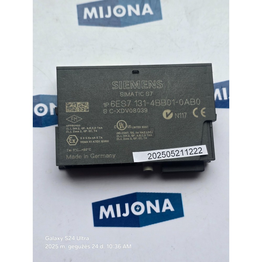 SIEMENS 6ES7131 4BB01 0AB0 6ES7 131-4BB01-0AB0