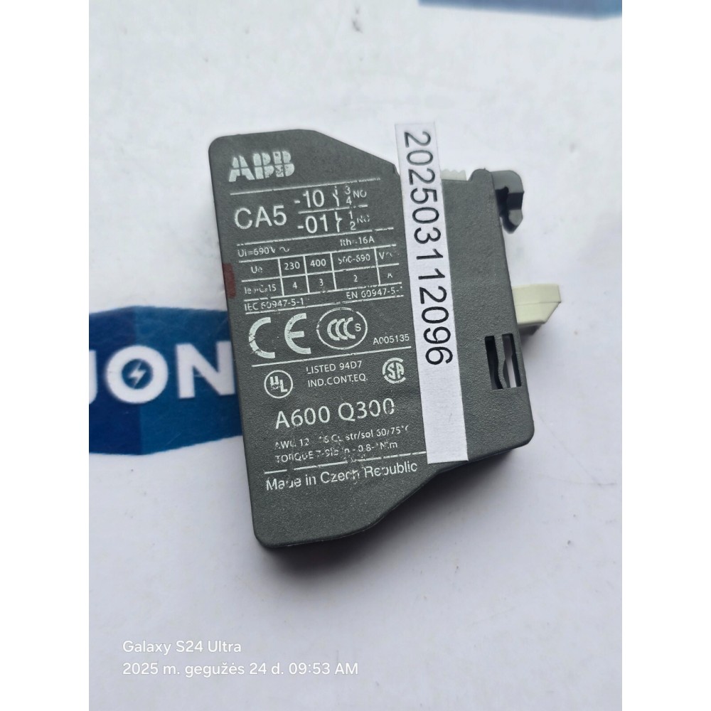 ABB CA5 01 Auxiliary Contact  CA5