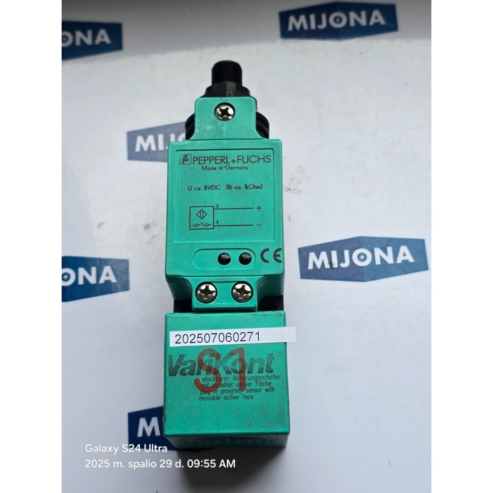 Pepperl + Fuchs NJ6 S1+ 15796 INDUCTIVE SENSOR 8VDC 15795 Pepperl + Fuchs NJ6 S1+ 15796 INDUCTIVE SENSOR 8VDC 15795