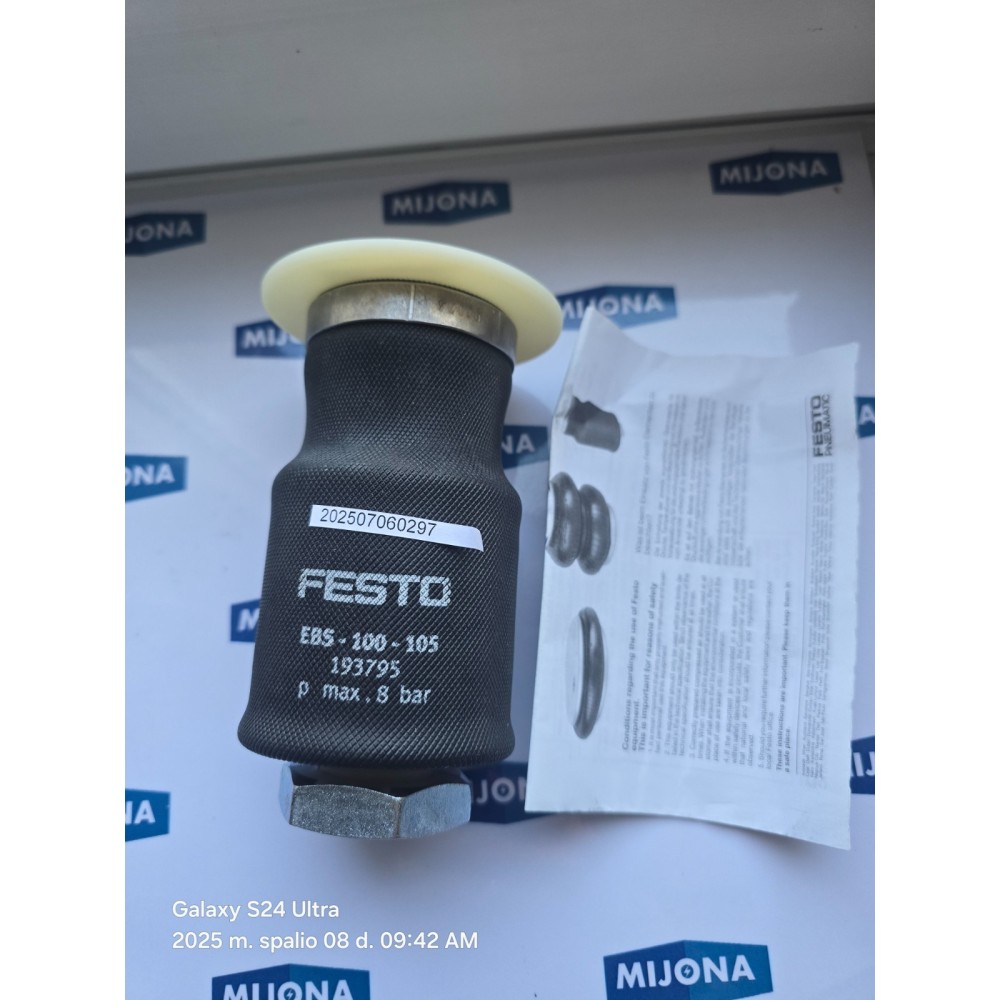 FESTO EBS-100-105 193795 8BAR SZ 50 11 BALGZYLNDER  new old stock
