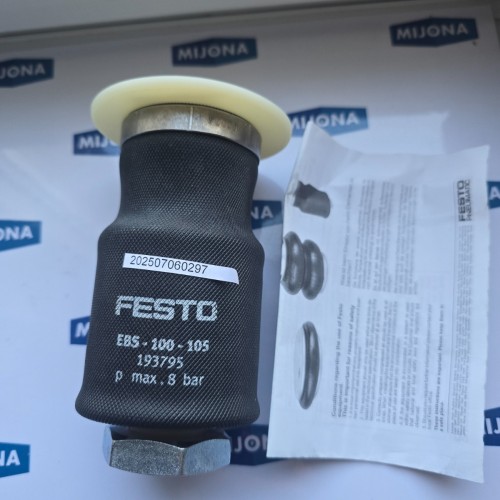 FESTO EBS-100-105 193795 8BAR SZ 50 11 BALGZYLNDER new old stock FESTO EBS-100-105 193795 8BAR SZ 50 11 BALGZYLNDER new old stock
