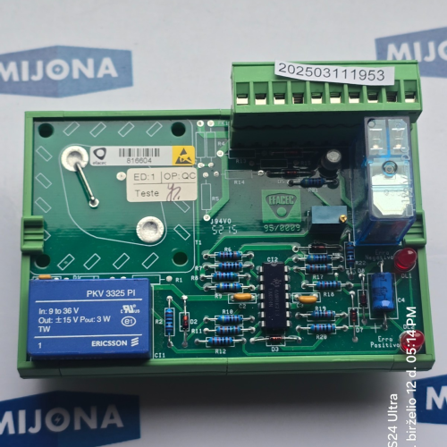 EFACEC 816604 BOARD MODULE 95/0009 J94V0 52 15 NEW OLD STOCK EFACEC 816604 BOARD MODULE 95/0009 J94V0 52 15 NEW OLD STOCK