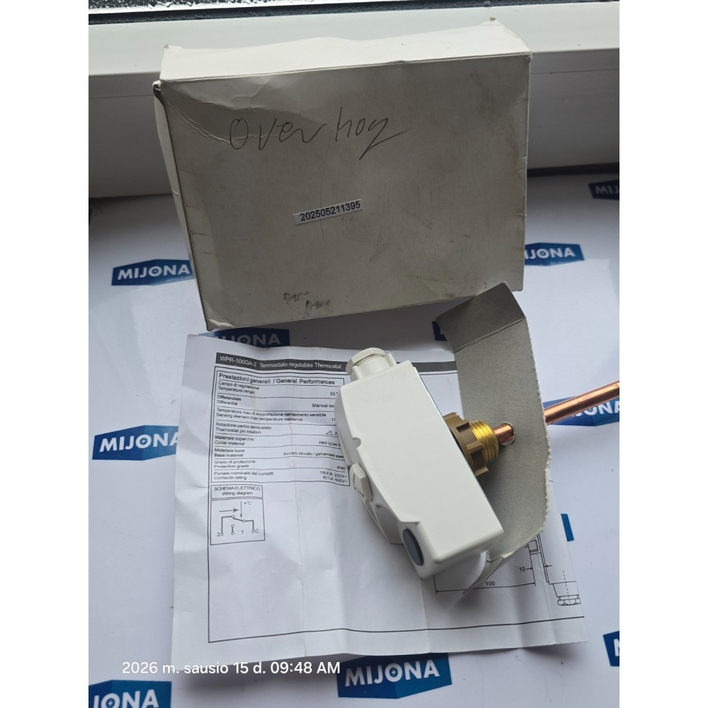WPR-100GA-2 THERMOSTAT 95°C (new old stock)
