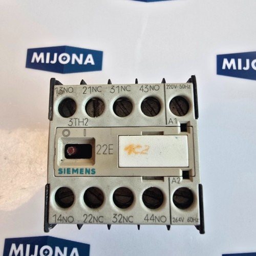 SIEMENS 3TH2 3TH2022 0AM0 Hilfsschütz 3TH2022-0AM0 2NO+2NC SIEMENS 3TH2 3TH2022 0AM0 Hilfsschütz 3TH2022-0AM0 2NO+2NC