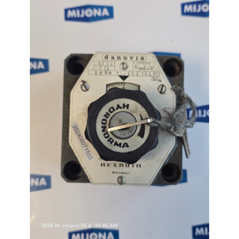 Rexroth 2 FRM 10 -21 / 16LM DANUVIA 2 FRM 10-21/16L HYDRAULIC FLOW CONTROL VALVE Rexroth 2 FRM 10 -21 / 16LM DANUVIA 2 FRM 10-21/16L HYDRAULIC FLOW CONTROL VALVE