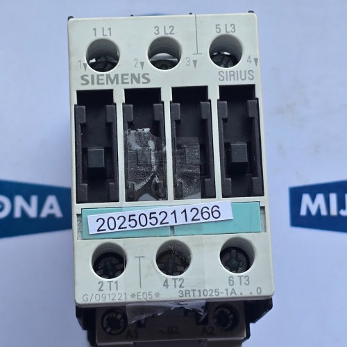 SIEMENS 3RT1025 1A...0 110V 50 60HZ SIEMENS 3RT1025 1A...0 110V 50 60HZ
