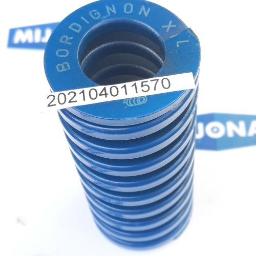 BORDIGNON XLL 2001B38090 spring 38MM L=90MM BLUE (new old stock) BORDIGNON XLL 2001B38090 spring 38MM L=90MM BLUE (new old stock)