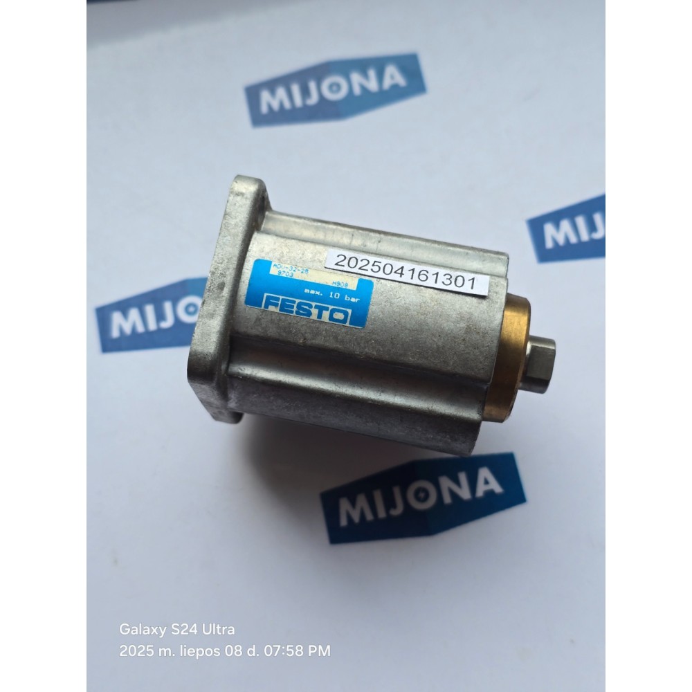 Festo ADU-32-25 CYLINDER 9703 ADU 32 25 MAX 10BAR Festo ADU-32-25 CYLINDER 9703 ADU 32 25 MAX 10BAR