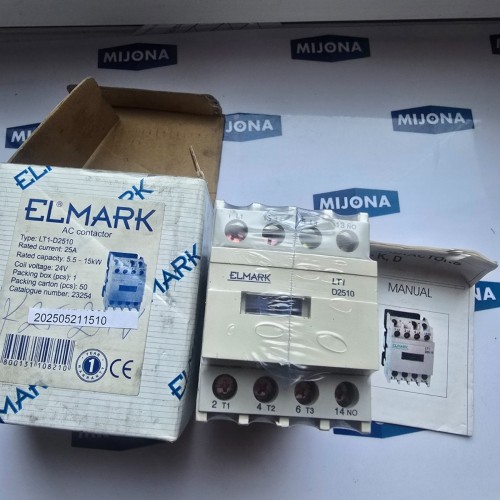 ELMARK LT1 D2510 25A 5,5 15KW 24V (new old stock) ELMARK LT1 D2510 25A 5,5 15KW 24V (new old stock)
