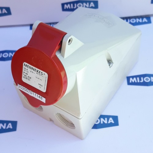 MENNEKES TYPE 418 16A-6h 380-415V 3P+ 50/60HZ IP44 MRA 11 (NEW OLD STOCK)