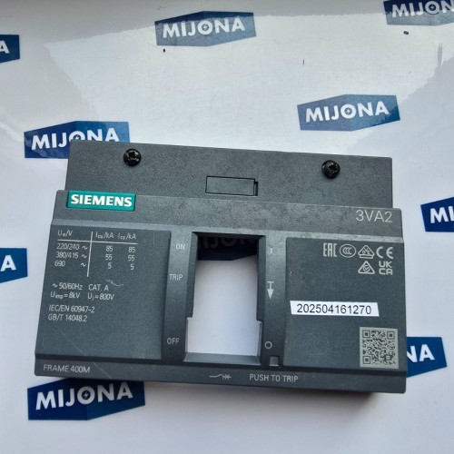 Siemens FRAME 400M 3VA2 COVER new old stock
