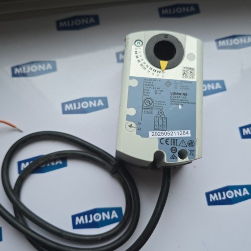 Siemens GDB141.1E  AC DC 24V CLASS2 50 60HZ 1.0W 2.0VA GDB141 1E damper actuato