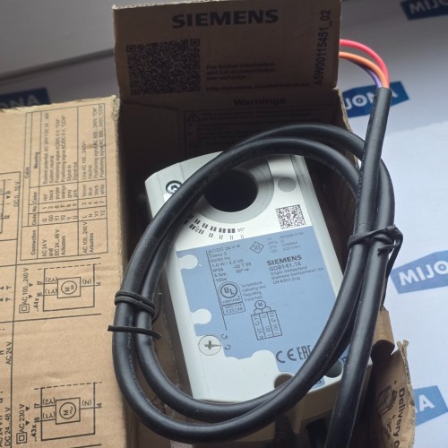 Siemens GDB141.1E  AC DC 24V CLASS2 50 60HZ 1.0W 2.0VA GDB141 1E  new old stock