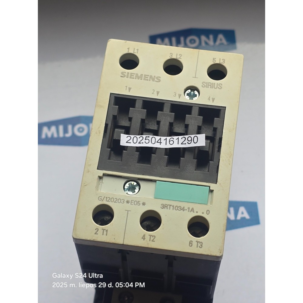 SIEMENS SIRIUS 3RT1034 1AL20   3RT1034-1AL20  230V 50 60HZ