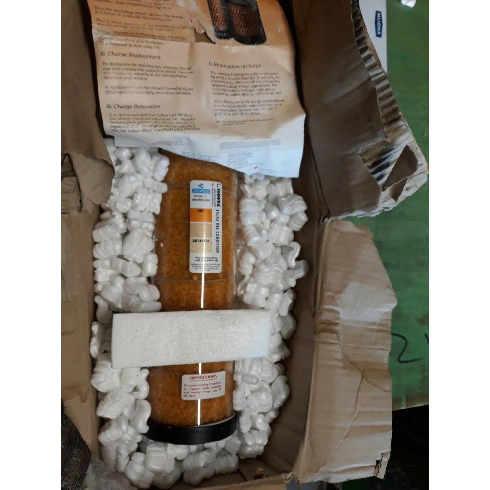 HAWKE desiccant breather type HB CROSFIELD HB3 SORBSIL new old stock