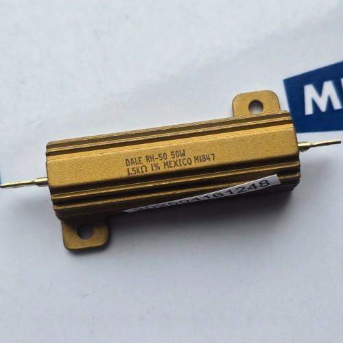 DALE  VISHAY Wirewound Resistor DALE RH-50 50W 1.5KΩ 1% MEXICO NEW OLD STOCK